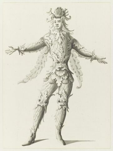 Costumes des Fêtes, Mascarades. Théâtres, etc., de Louis XIV, image 1/1