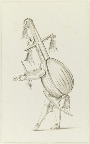 Costumes des Fêtes, Mascarades. Théâtres, etc., de Louis XIV, image 1/1
