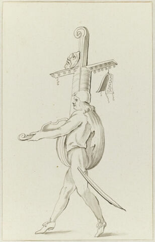 Costumes des Fêtes, Mascarades. Théâtres, etc., de Louis XIV, image 1/1