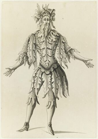 Costumes des Fêtes, Mascarades. Théâtres, etc., de Louis XIV, image 1/1