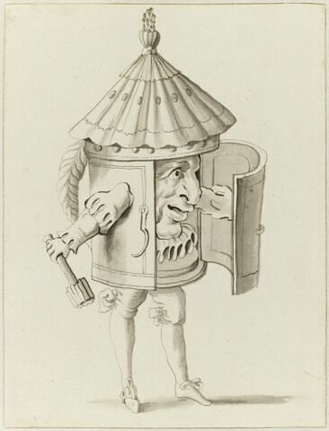 Costumes des Fêtes, Mascarades. Théâtres, etc., de Louis XIV, image 1/1