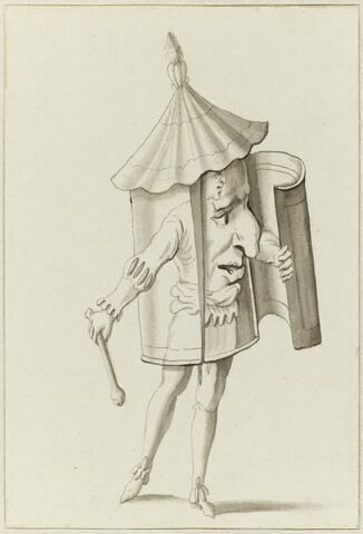 Costumes des Fêtes, Mascarades. Théâtres, etc., de Louis XIV, image 1/1