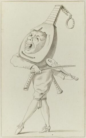 Costume burlesque pour un violoniste, image 1/1