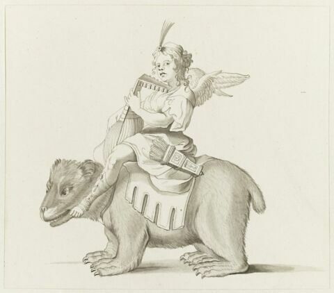 Costumes des Fêtes, Mascarades. Théâtres, etc., de Louis XIV, image 1/1