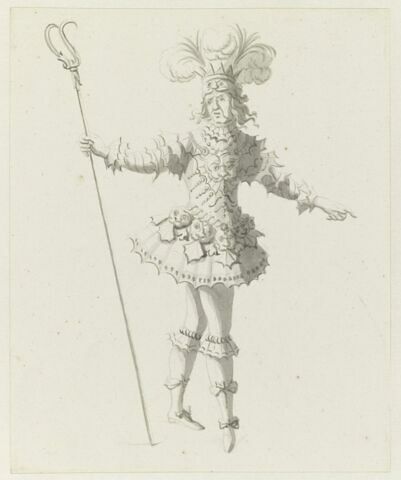 Costumes des Fêtes, Mascarades. Théâtres, etc., de Louis XIV, image 1/1