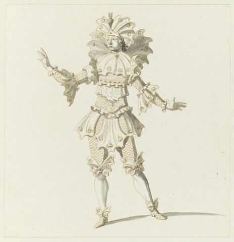 Costumes des Fêtes, Mascarades. Théâtres, etc., de Louis XIV, image 1/1