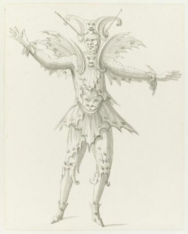 Costumes des Fêtes, Mascarades. Théâtres, etc., de Louis XIV, image 1/1