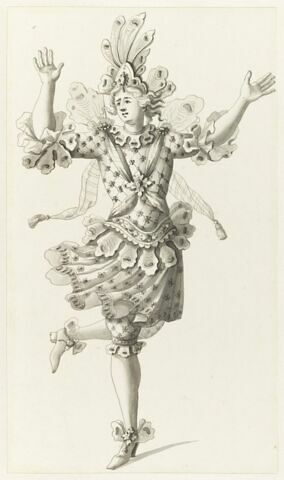 Costumes des Fêtes, Mascarades. Théâtres, etc., de Louis XIV, image 1/1