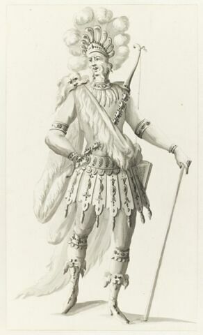 Costumes des Fêtes, Mascarades. Théâtres, etc., de Louis XIV, image 1/1
