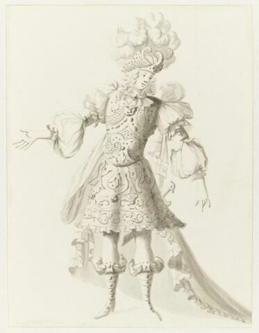 Costumes des Fêtes, Mascarades. Théâtres, etc., de Louis XIV, image 1/1