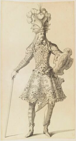 Costumes des Fêtes, Mascarades. Théâtres, etc., de Louis XIV, image 1/1