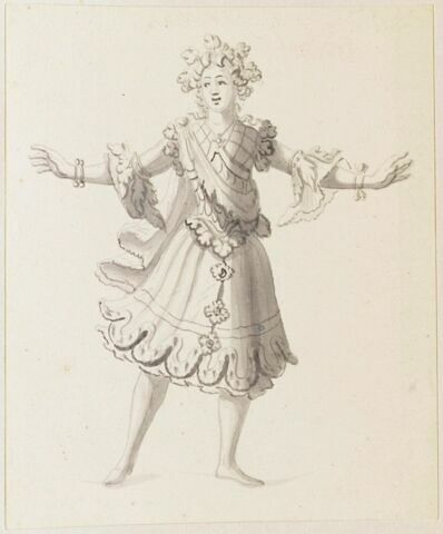 Costumes des Fêtes, Mascarades. Théâtres, etc., de Louis XIV, image 1/1