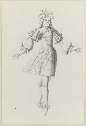 Costumes des Fêtes, Mascarades. Théâtres, etc., de Louis XIV, image 1/1