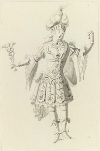 Costumes des Fêtes, Mascarades. Théâtres, etc., de Louis XIV, image 1/1