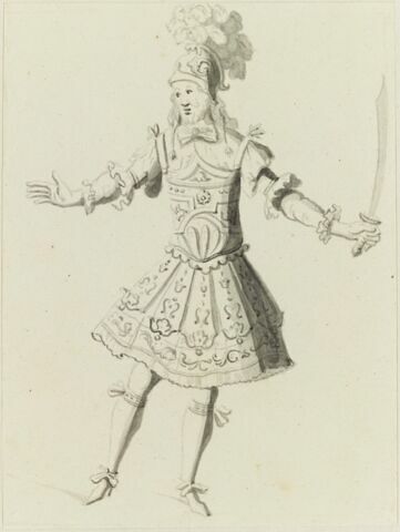 Costumes des Fêtes, Mascarades. Théâtres, etc., de Louis XIV, image 1/1