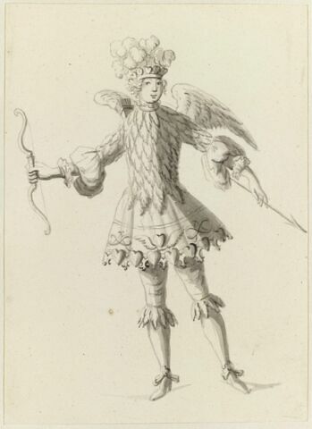 Costumes des Fêtes, Mascarades. Théâtres, etc., de Louis XIV, image 1/1