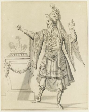 Costumes des Fêtes, Mascarades. Théâtres, etc., de Louis XIV, image 1/1
