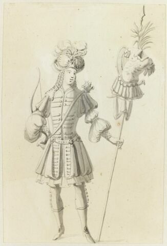 Costumes des Fêtes, Mascarades. Théâtres, etc., de Louis XIV, image 1/1