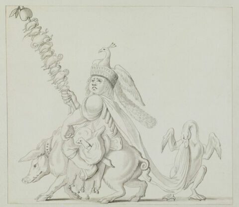 Costumes des Fêtes, Mascarades. Théâtres, etc., de Louis XIV, image 1/1