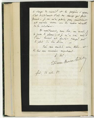 16 octobre 1883, Fère-en-Tardenois, à Louis de Launay, image 5/5