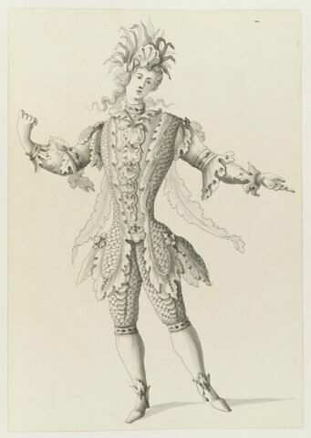 Costumes des Fêtes , Mascarades . Théâtres , etc , de Louis XIV, image 1/1