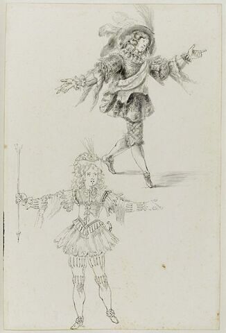 Costume de ballet et mascarade commandé par Louis Hesselin