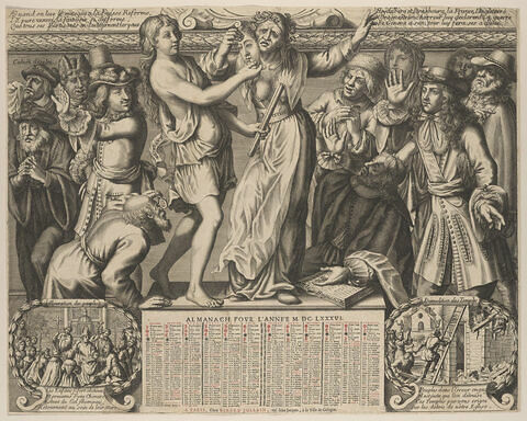 Almanach de 1686. Nations désabusées par la Vérité, image 1/1