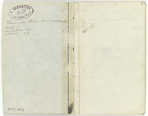 Coquis d'une barque, en long et en coupe, image 1/1