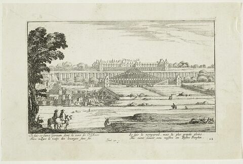 Vues de Paris : vue de Saint Germain-en-Laye, image 1/1