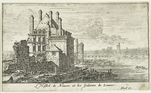 Hôtel de Nevers et le galeries du Louvre