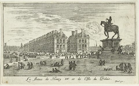 La statue de Henry IV et de l'Ile du Palais., image 1/1