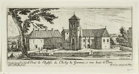 Vue de l'église de Clichy la Garenne, image 1/1