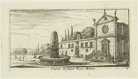 Vues d'Italie : vue de San Pietro in Montorio, image 1/1