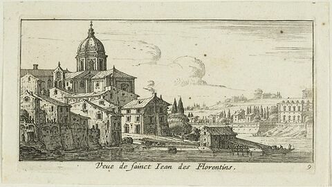 Vues d'Italie : Saint Jean des Florentins