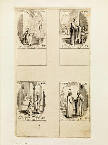 Sainte Marie des Joies; Saint Claude; Saint Norbert; Saint Robert