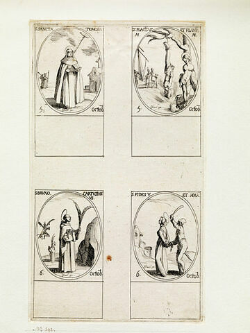 Sainte Thérèse; Sainte Placide et Sainte Flavie; Saint Bruno; Sainte Foi, image 1/1