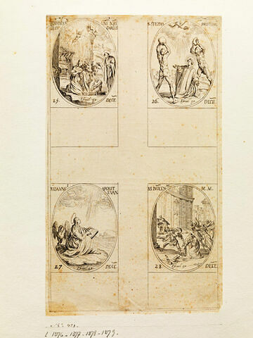 Nativité du Christ; Saint Etienne; Saint Jean; La fête des saints Innocents, image 1/1