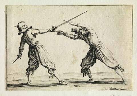 Les Caprices : Le duel à l'épée et au poignard, image 1/1