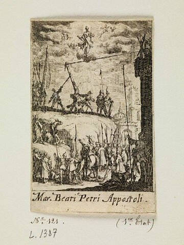 Le martyre de saint Pierre., image 1/1