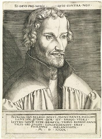 Portrait de Philipp Melanchton