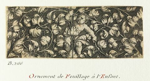 Ornement de feuillage à l'enfant, image 1/1