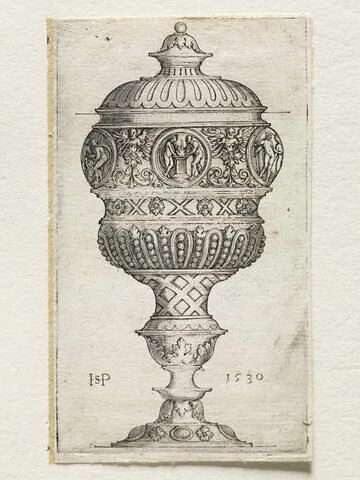 Vase orné des médaillons, image 1/1