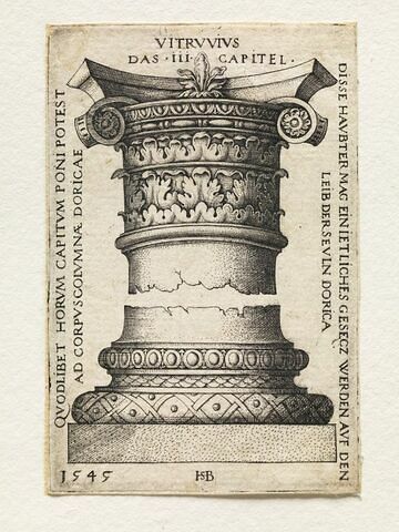 Chapiteau et base de colonne, image 1/1