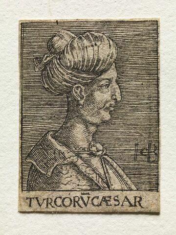 Portrait d'un empereur turc