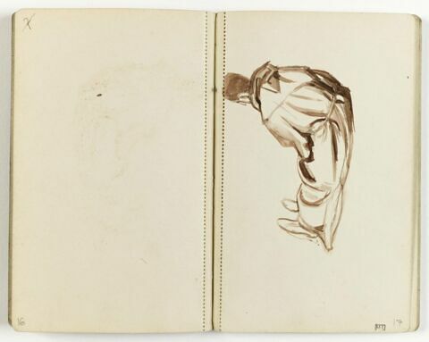 Etude de moine assis, image 1/1