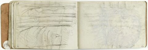 Croquis de paysage avec arbres, image 1/1