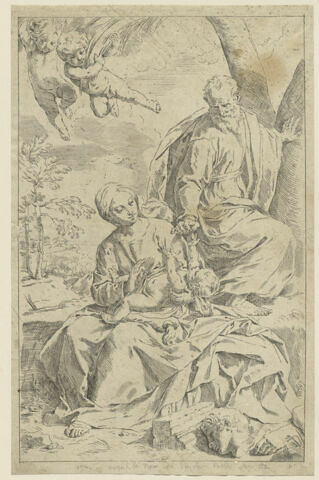 Repos pendant la fuite en Egypte, image 1/1