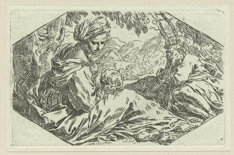 Repos pendant la fuite en Egypte, image 1/1