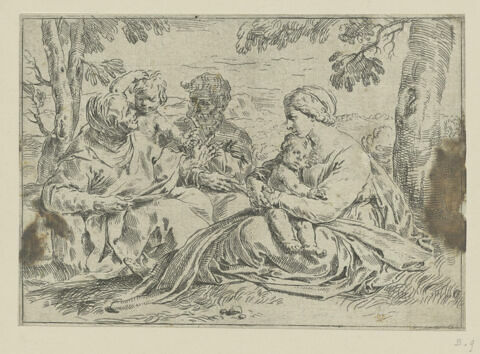 Repos pendant la fuite en Egypte, image 1/1