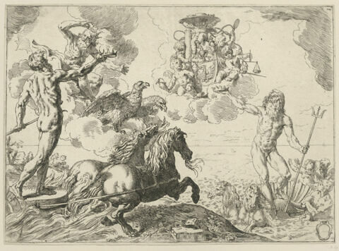 Hommage au cardinal Scipione Borghèse dit le Quos Ego, image 1/1
